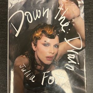 Julia Fox- Down the Drain Hardcopy Book